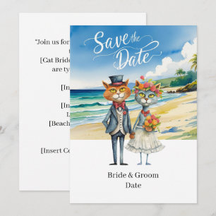 Invitation Chat Mariage Plage Mariage Thème