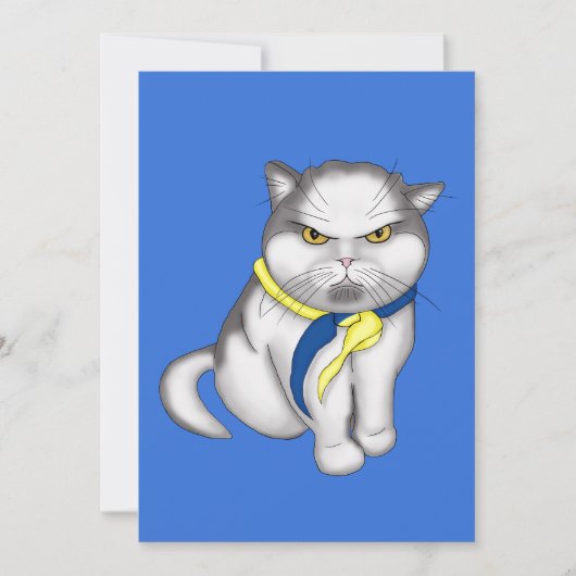 Invitation chat ukrainien (Devant)