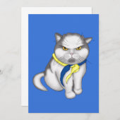 Invitation chat ukrainien (Devant / Derrière)