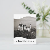 Invitation Château blanc (Debout devant)