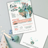 Invitation Château dans le ciel fête d'anniversaire