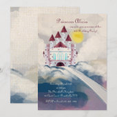 Invitation Château dans les Nuages (Devant / Derrière)