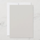 Invitation Château de Conte de Fées Fleurs Violettes Mariage (Dos)