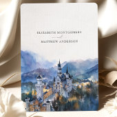 Invitation Château de Neuschwanstein Allemagne Enregistrer la