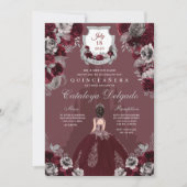 Invitation Château de Quinceañera (Devant)