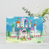 Invitation Château des Princesses (Debout devant)