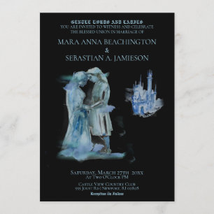 Invitation *~* Château médiéval Château de Couple en Love Mar