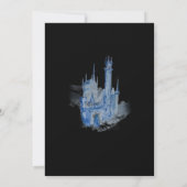 Invitation *~* Château Médiéval de Conte de Fées Fantastique (Dos)