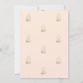 Invitation Château Mignon Étoiles Anniversaire (Dos)
