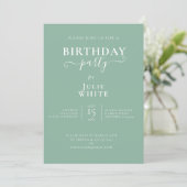 INVITATION CHÂTEAU WHIMISCAL ANNIVERSAIRE CAKE PARTY INVITATI (Debout devant)
