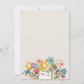 Invitation Chaton dans un Arrosoir (Dos)