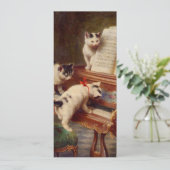 Invitation Chatons et piano (Debout devant)