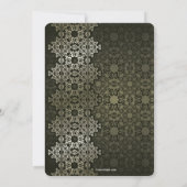 Invitation chatoyante à la graduation (Dos)