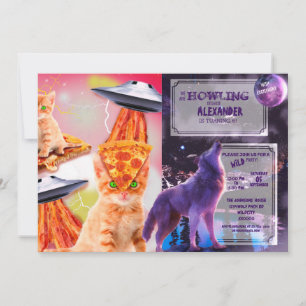 Invitation Chats, bacons et ufos