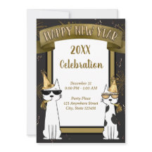 Chats cools, bonne année