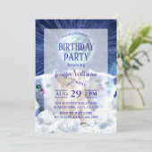 Invitation Chats dans le nuage (Debout devant)