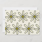 Invitation Chats de jour magique lapins licornes anniversaire (Dos)