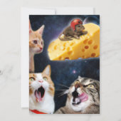 Invitation Chats et souris (Dos)