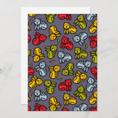 Invitation Chats plus bananes (Devant / Derrière)