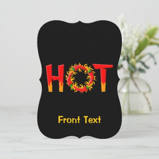 INVITATION CHAUD (Debout devant)