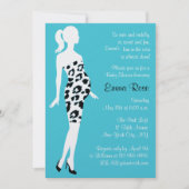 Invitation Chaud maman !Invitation Baby shower (Devant)