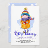 Invitation chaude (Devant / Derrière)