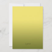 Invitation chaude de ballon à air d'Oktoberfest (Dos)