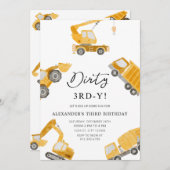 Invitation Chauffage de construction Camion de vidage 3e y 3e (Devant / Derrière)