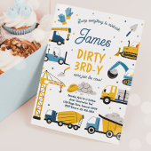 Invitation Chauffage de construction Camion de vidage 3e y 3e