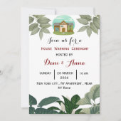 Invitation Chauffage domestique (Devant)