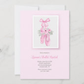 Invitation Chaussons de ballet Considérant (Devant)