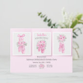 Invitation Chaussons de danse (Debout devant)