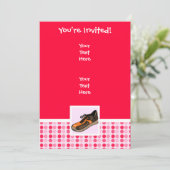 Invitation Chaussure à exécution mignonne (Debout devant)