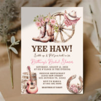 Chaussure de cowgirl rustique florale Western Mari