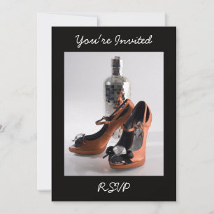 Invitation Chaussure de Fête, Vous êtes Invité, RS