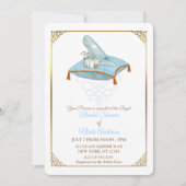 Invitation Chaussure en verre Cendrillon Fête des mariées élé (Devant)