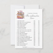 Invitation Chaussure mariage Livre histoire Fête des mariées  (Devant)