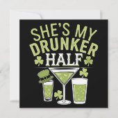 Invitation Chaussure Mon Couple Moitié St patrick Corresponda (Devant)