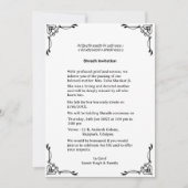 Invitation Chaussure Sandesh Hindu Shraddh (Devant)