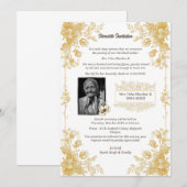 Invitation Chaussure Sandesh Hindu Shraddh (Devant / Derrière)
