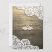 Invitation Chaussures à cheval Hydrangea Brunch & Fête des ma (Dos)