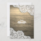 Invitation Chaussures à cheval Sunflower Couple Wedding showe (Dos)