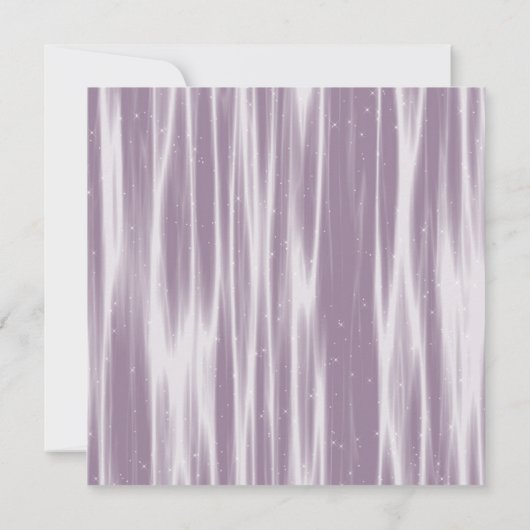 Invitation Chaussures à talon élevé à bille violet Quinceaner (Dos)