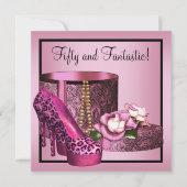Invitation Chaussures à talon élevé femmes léopard rose 50e a (Devant)