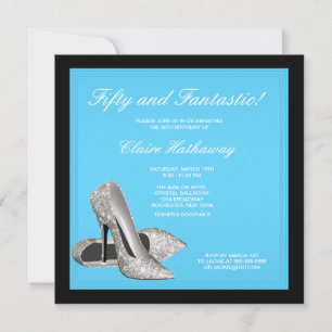 Invitation Chaussures à talon élevé femmes Turquoise Blue Ann