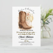 Invitation Chaussures & Bubbly Country Western Boot Shower de (Debout devant)