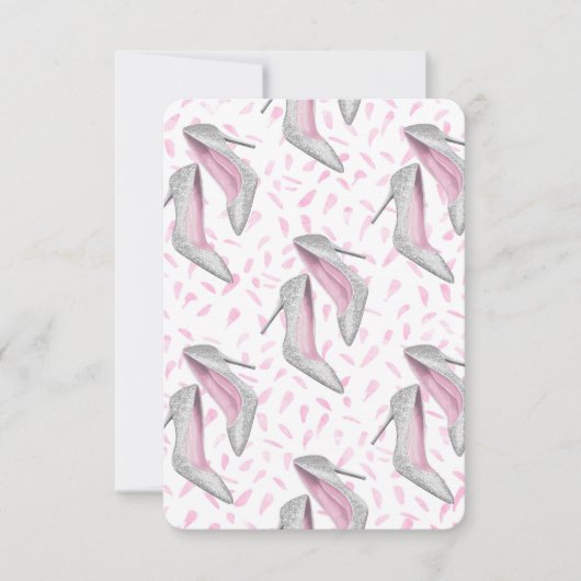 Invitation Chaussures de diamant (Devant)