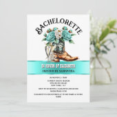 Invitation Chaussures de fille de pays tourbée bulle glam chi (Debout devant)