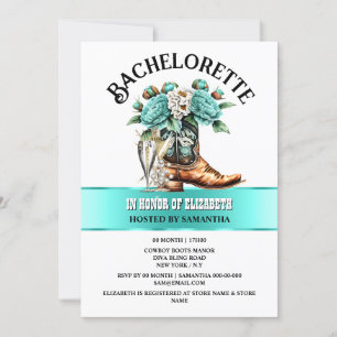 Invitation Chaussures de fille de pays tourbée bulle glam chi