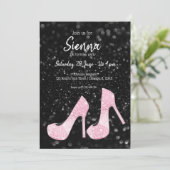 Invitation Chaussures Glam talons hauts pour toutes les occas (Debout devant)